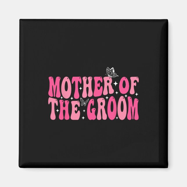 Imã Mãe Do Solteiro De Casamento De Groovy Mãe Pa (Frente)