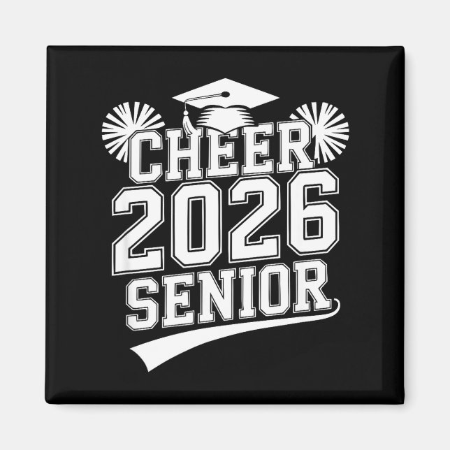 Imã Mãe do time de cheerleading do último ano de 2026  (Frente)