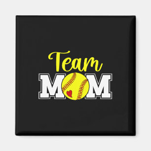 Imã Mãe do Time de Softbol Agradecimento Mãe do Time d