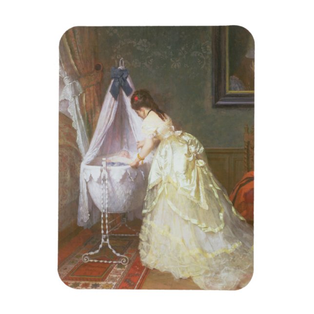 Ímã Mãe e Bebê, 1869 (óleo no painel) (Vertical)