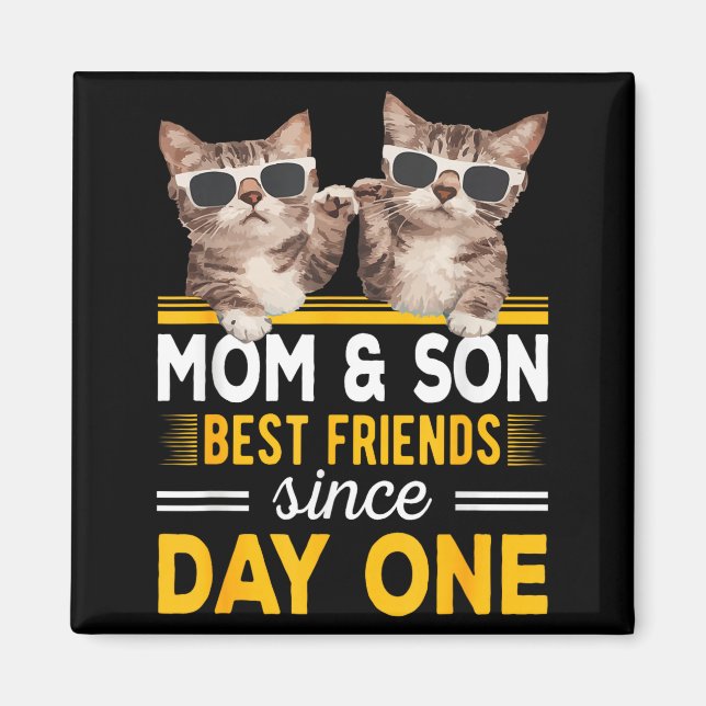 Imã Mãe e filho amigos desde o primeiro dia soco (Frente)