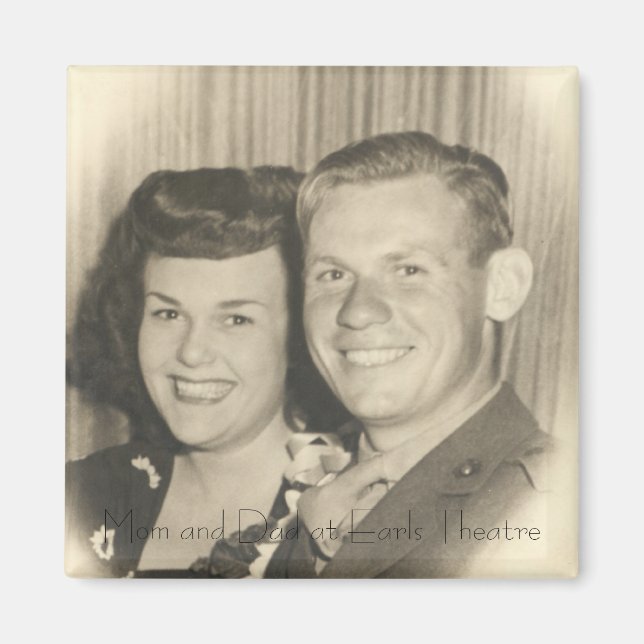 Imã Mãe e Pai no Earl Carroll Theater, LA (Frente)