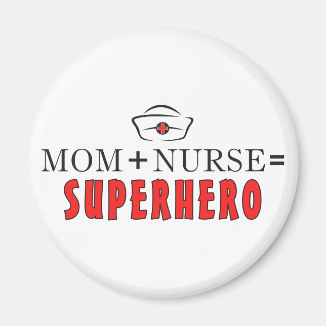 Imã Mãe + Enfermeira = Super-herói (Frente)