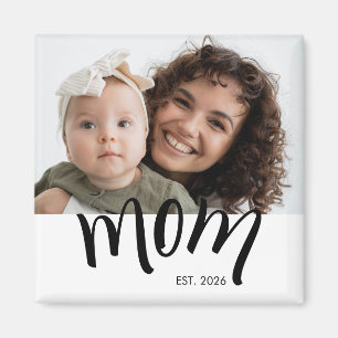 Imã Mãe Estabelecida Caps Preto Personalizado Ano Novo
