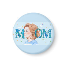 Mãe Floral Azul
