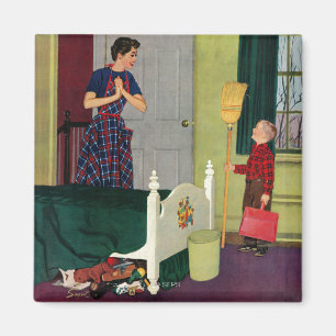 Imã Mãe, Limpei O Meu Quarto!