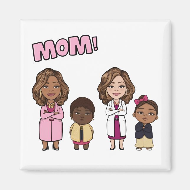 Imã Mãe Magnet (Frente)