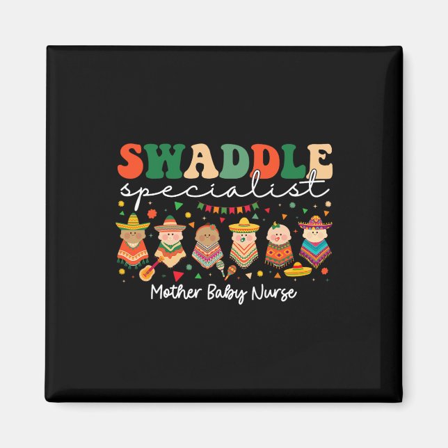 Imã Mãe mexicana especialista em swaddle (Frente)