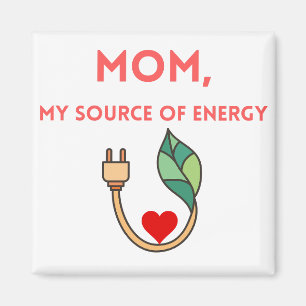 Imã Mãe, minha fonte de energia