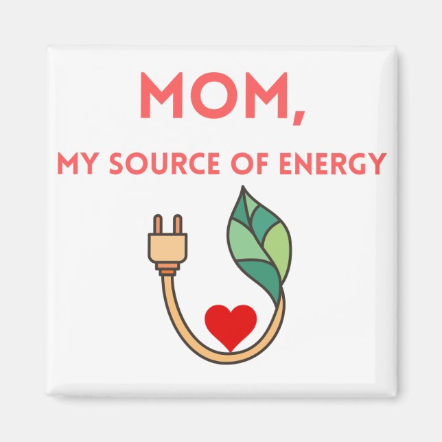 Imã Mãe, minha fonte de energia (Frente)