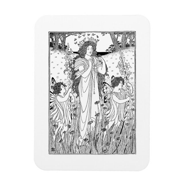 Ímã Mãe Natureza Verão (Vertical)