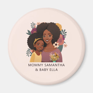 Imã Mãe negra personalizada e filha (14)