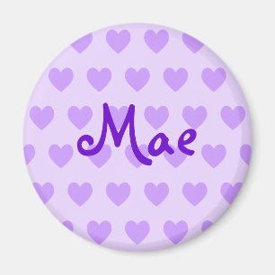 Imã Mae no roxo