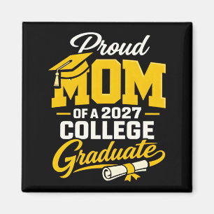 Imã Mãe Orgulhosa De Um Graduado Em 2027 Formatura De 