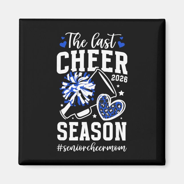 Imã Mãe Orgulhosa de uma Cheerleader Sênior (Frente)