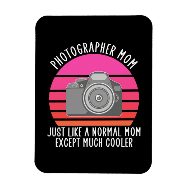 Ímã Mãe Orgulhosa Fotógrafo (Vertical)