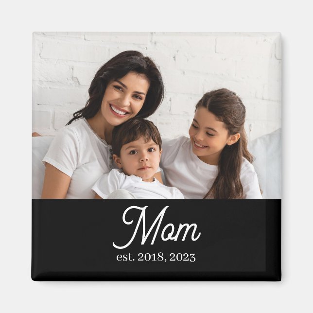 Imã Mãe Personalizada Estabelecida (Frente)