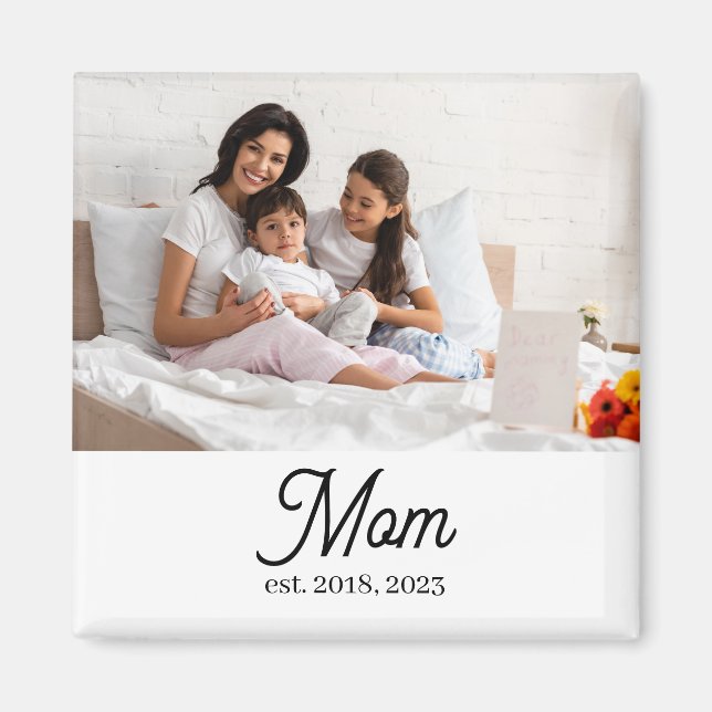 Imã Mãe Personalizada Estabelecida (Frente)