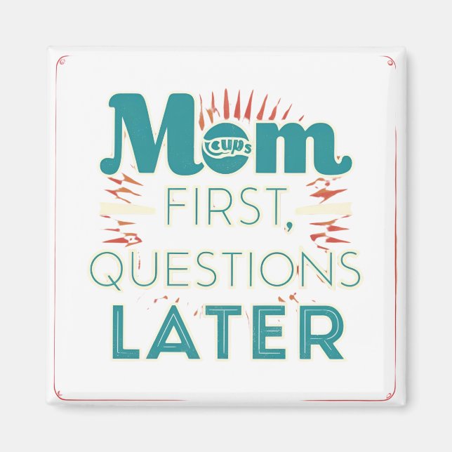 Imã Mãe Primeiro. Perguntas mais tarde (Frente)