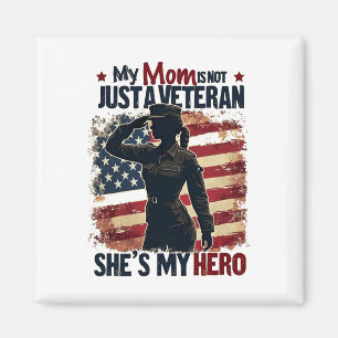 Imã Mãe Veteran Hero Dia de as mães Patriótico