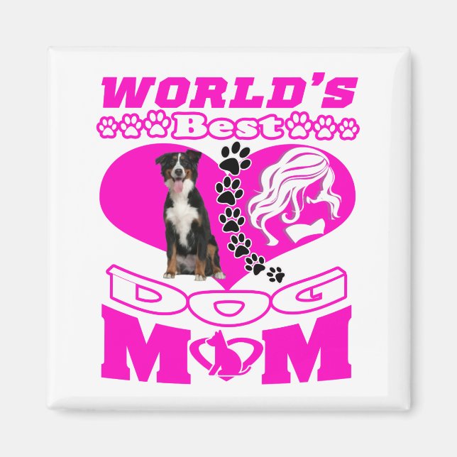 Imã Mães Cachorros Magnetas Engraçadas Presentes para  (Frente)