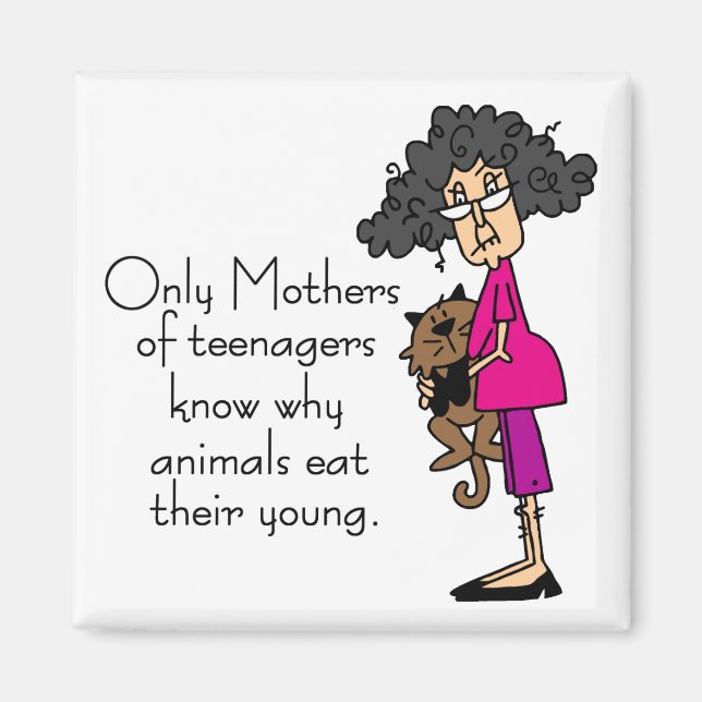 Imã Mães de adolescentes (Frente)