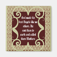 MÃES DE ESTILO ANTICOS POEM MAGNET