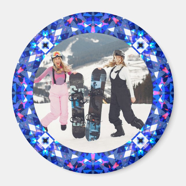 Imã Mães de imagens de Natal Feliz e Festiva (Frente)