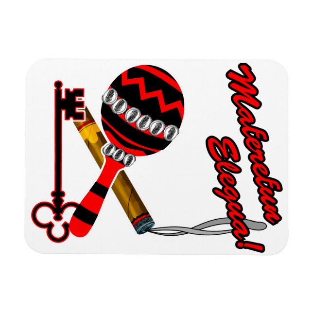 Ímã Maferefun Elegua (Horizontal)