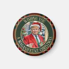 Imã MAGAnítido Papais noeis de Natal Trump MAGA