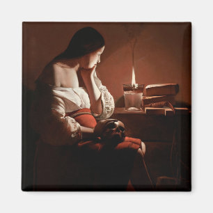 Imã Magdalene com chamas fumantes, La Tour