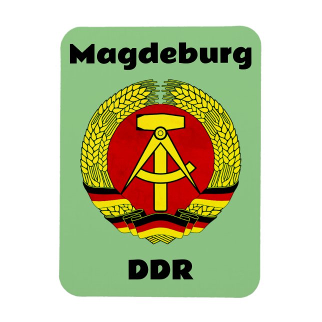 Ímã Magdeburg, DDR, Magdeburg, Alemanha (Ossi) (Vertical)