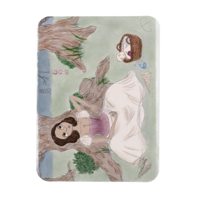 Ímã Magia Branca (Vertical)