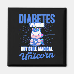 Imã Magia Como Uma Consciência Da Diabetes Do Unicórni