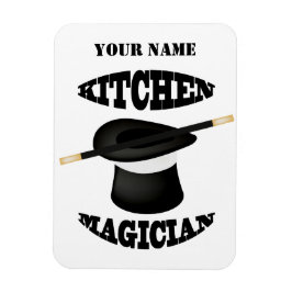Ímã Magia Cozinha Cozinha Cook Fotografia Personalizad