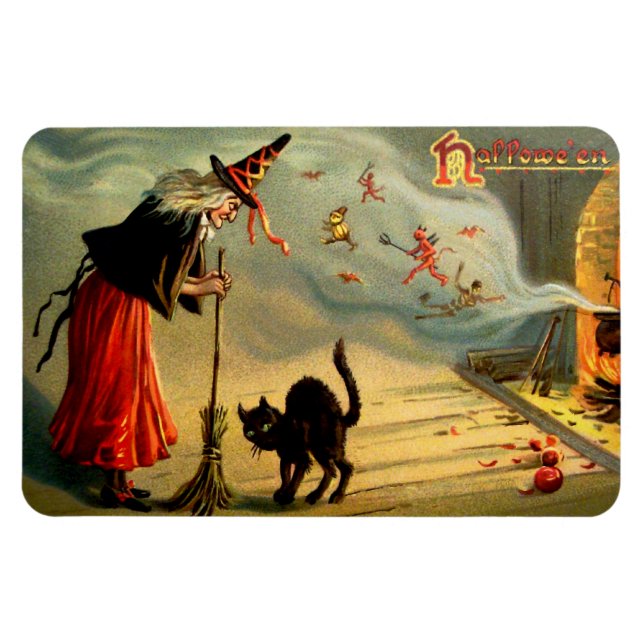Ímã Magia das bruxas (Horizontal)