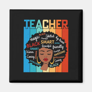 Imã Magia de Professora Negra Educação História Negra