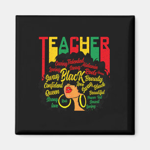 Imã Magia de Professora Negra Educação História Negra