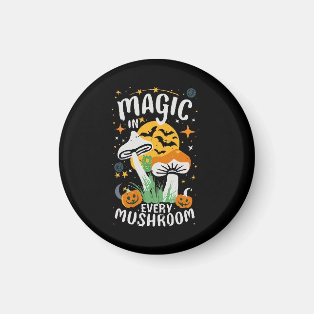 Imã Magia em Cada Cogumelo! (Frente)