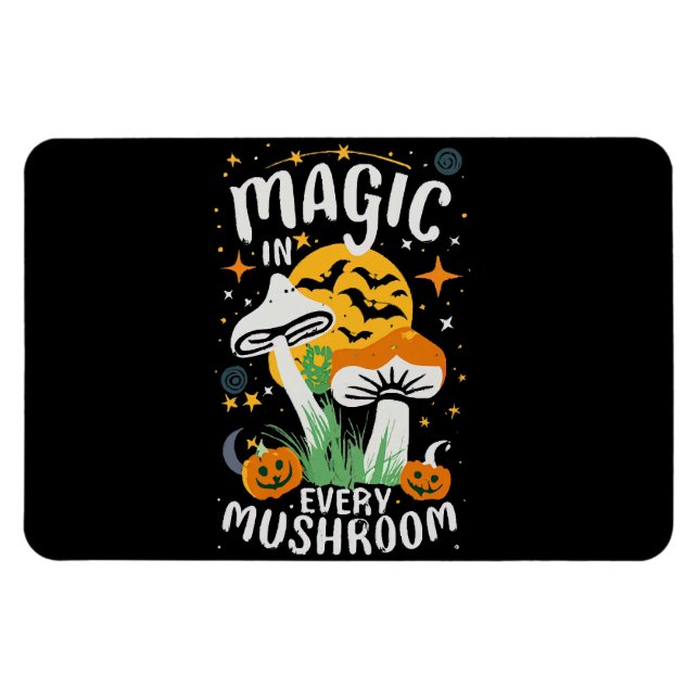 Ímã Magia em Cada Cogumelo! (Horizontal)