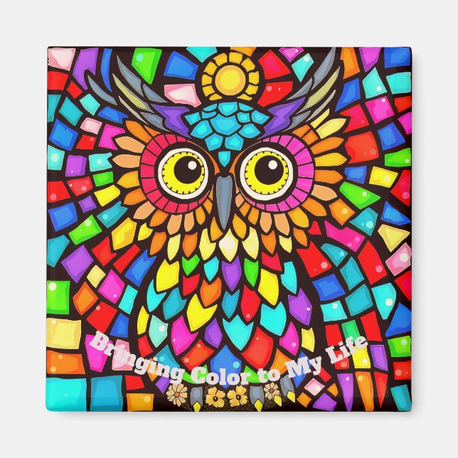Imã Magia Mosaico  (Frente)