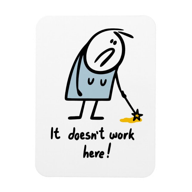 Ímã Magia não funciona (Vertical)