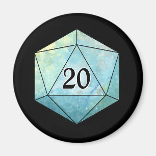 Imã Magic d20 Dice