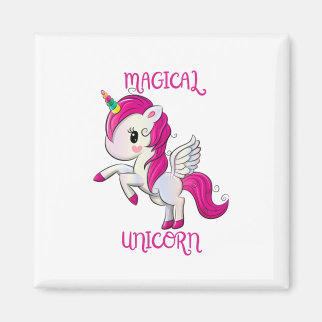 Imã Magic Unicorn Lover Fan Club (Frente)
