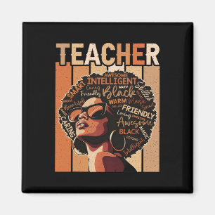 Imã Mágica Professora Negra Educação História Negra Me
