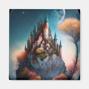 Imã Magical Fantasy Castle Magnet