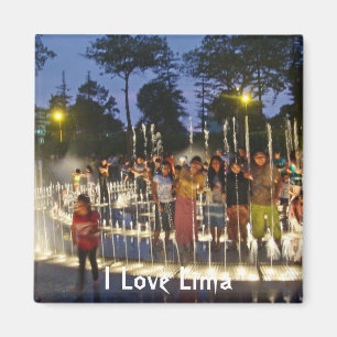 Imã Magical Water Gardens-Lima, Peru