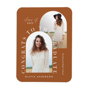 Ímã Magna moderna geométrica de graduação em arco m