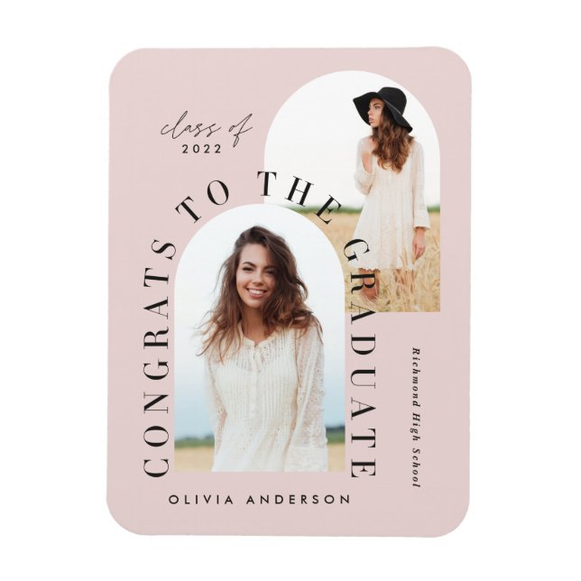 Ímã Magna moderna geométrica de graduação em arco mult (Vertical)