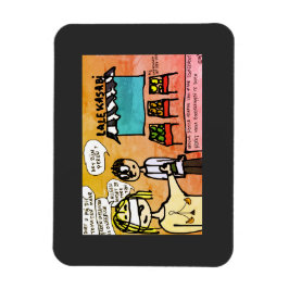 Ímã Magneet Vrouwe Justitia doet geen boodschappen